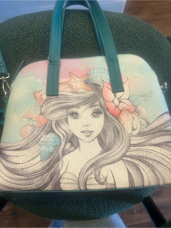 Disney Handbags - Disney Boutique The Little Mermaid Ariel Sketch Satchel Bag